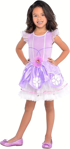 Disney Princess Sofia The First 女童短裙 S 码 Disney 迪士尼 服饰箱包 亚马逊中国