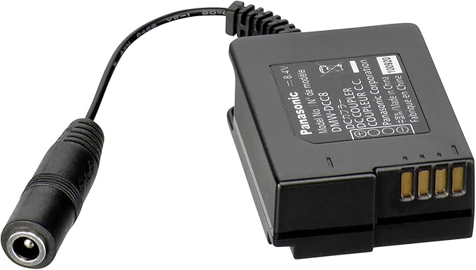 松下 lumix dmw-dcc8gu9 耦合器(适用于松下 lumix dmc-gh2/g6/5/fz