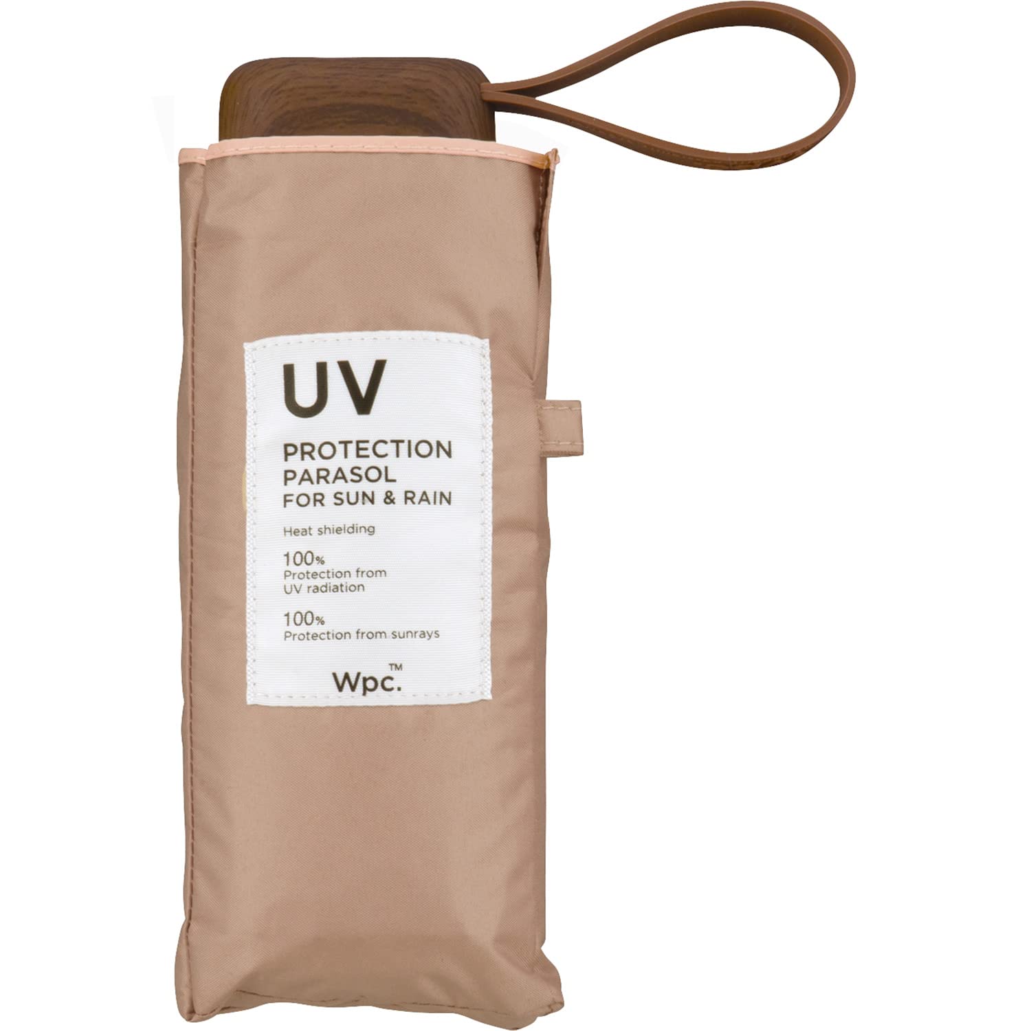 Wpc. Sunshade Shade Interior Color tiny 50cm full shade and UV protection * Dual purpose folding umbrella for women