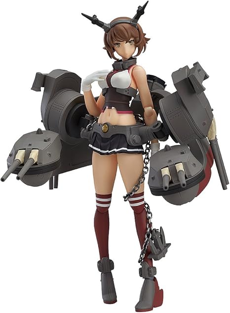 Max Factory Kantai 系列 Kancolle Mutsu Figma 可动公仔 玩具 亚马逊中国