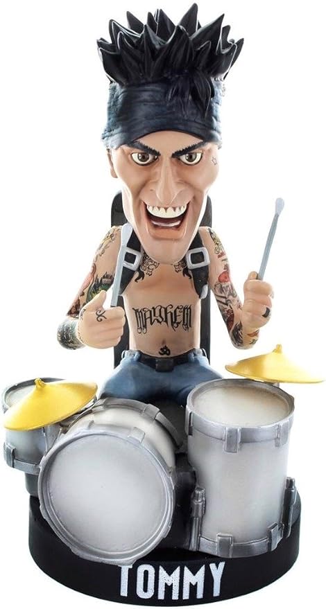motley crue 8 英寸树脂摇头雕像:tommy lee