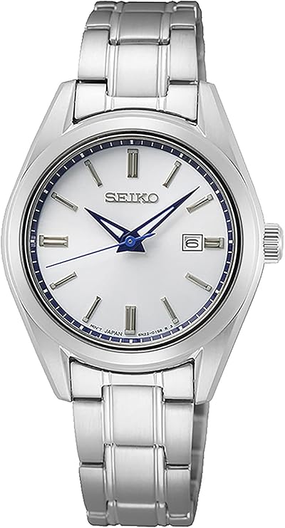 seiko 精工 女士 指针 石英手表 不锈钢表带 sur463p1