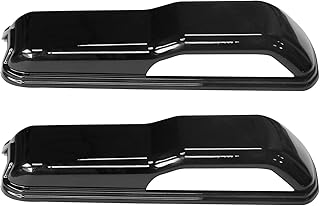 2 件发动机罩铰链盖装饰盖贴纸外部装饰汽车配件适合 2018-2021 jee-p