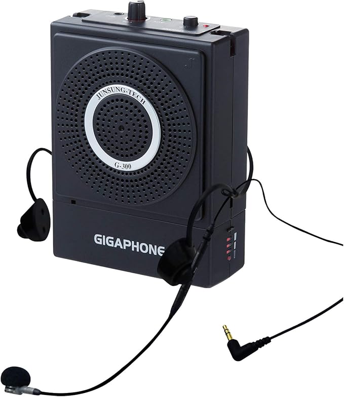 gigaphone g300 40w 便携式扩音器 带麦克风 : 亚马逊中国: 乐器