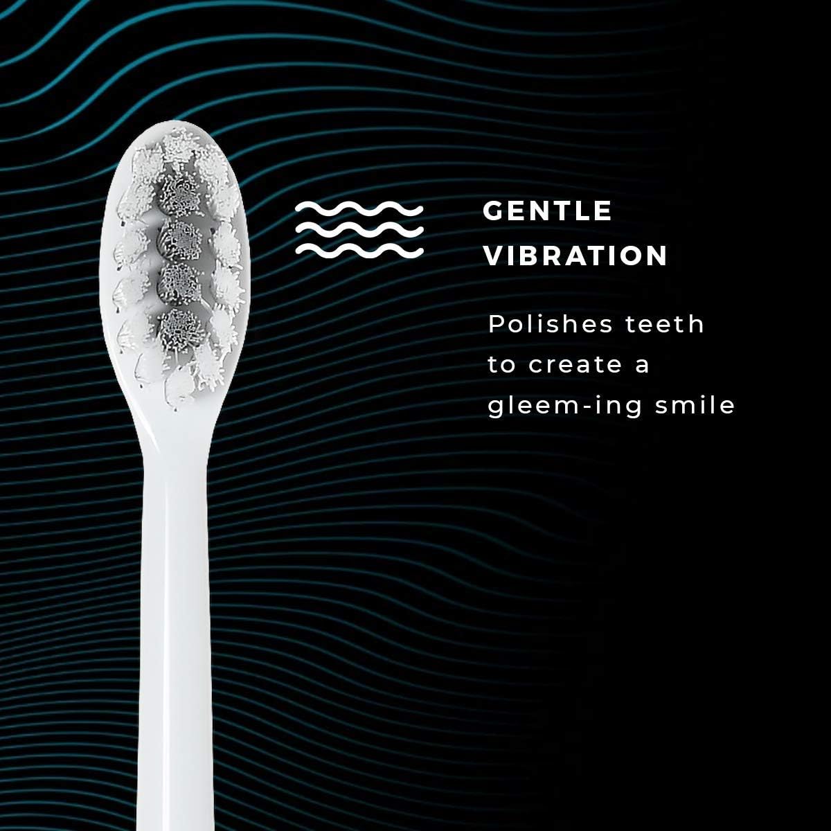 Gleem 电池电动牙刷 软刷毛 白色 亚马逊中国 小家电