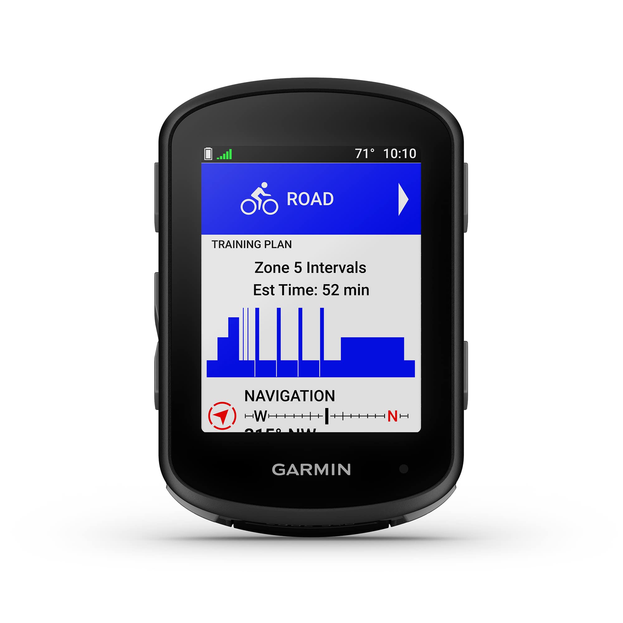 Garmin Edge 540 Set, compact GPS bike computer with pushbutton controls, targeted adaptive guidance and more - set includes speed sensor, rhythm sensor and HRM Dual