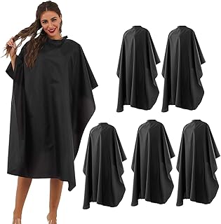 59" x 47" 美发披风黑色理发披风.