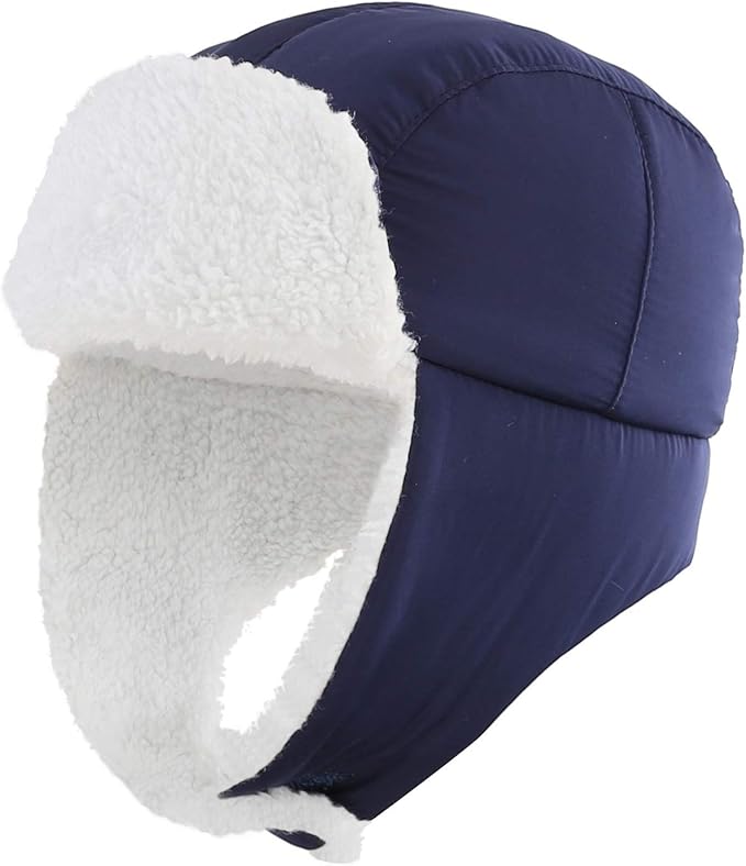 home prefer 幼童男孩女孩夏尔巴耳帽儿童冬季帽雪地滑雪帽