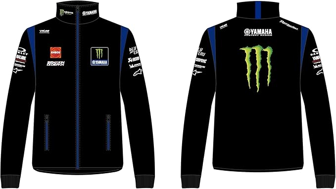 valentinorossi男士replikmonsterenergyyamaha2022连帽衫黑色3xl