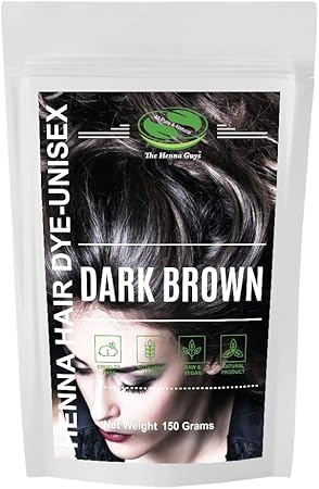 1 包深棕色 花 剂 染料 150 克 花 自然发色 不含化学成分的 剂 花花男士 亚马逊中国 美容化妆