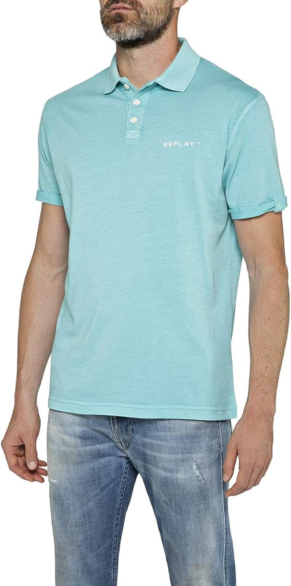 replay 男式 polo 衫