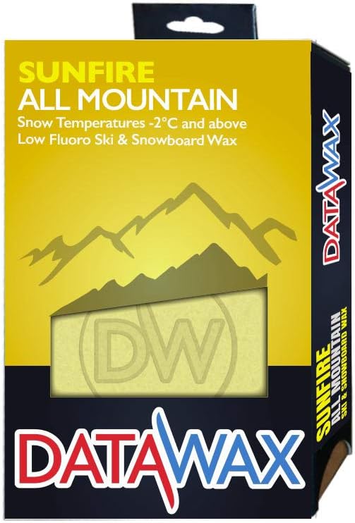 datawax sunfire all mountain 滑雪蜡,黄色,110 克