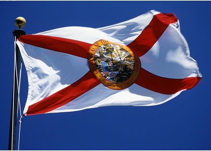 allied flag 户外尼龙国旗,佛罗里达州旗,1.83 m x 1.83 m