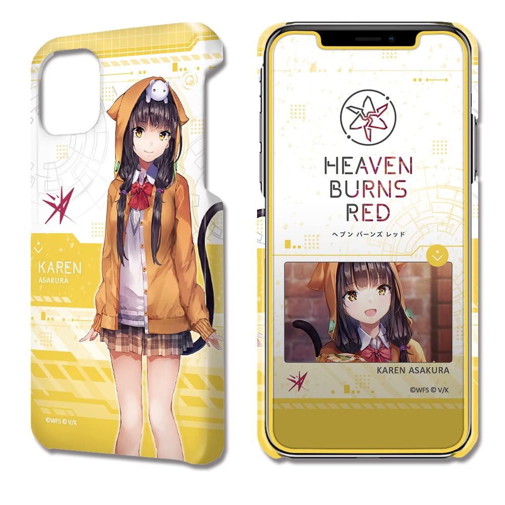 Galaxy Red iPhone Case & Protective Film Dessert Jacket iPhone 12/12 Pro Asakura Lovely DJGA-H008-m05