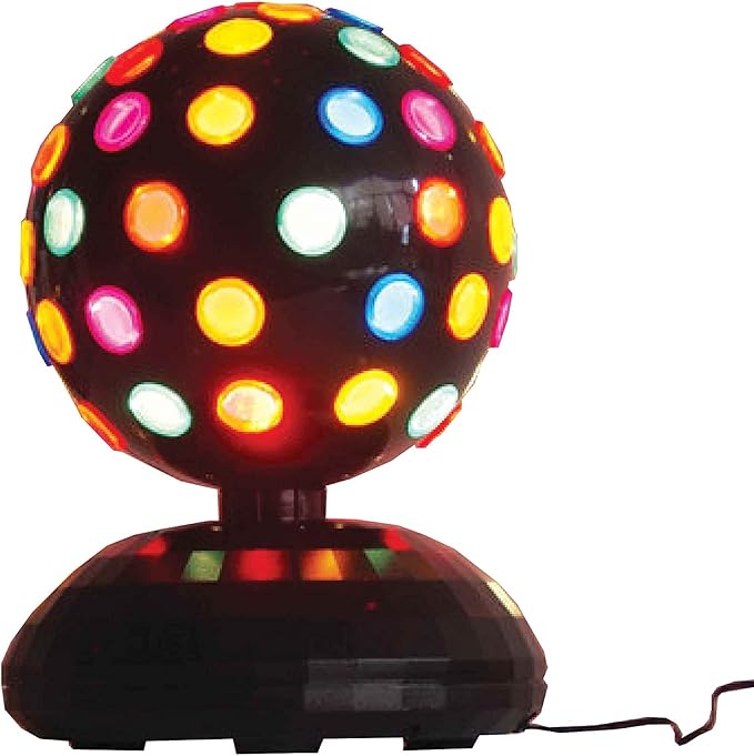 forum novelties 多色8英寸迪斯科球彩虹派对灯