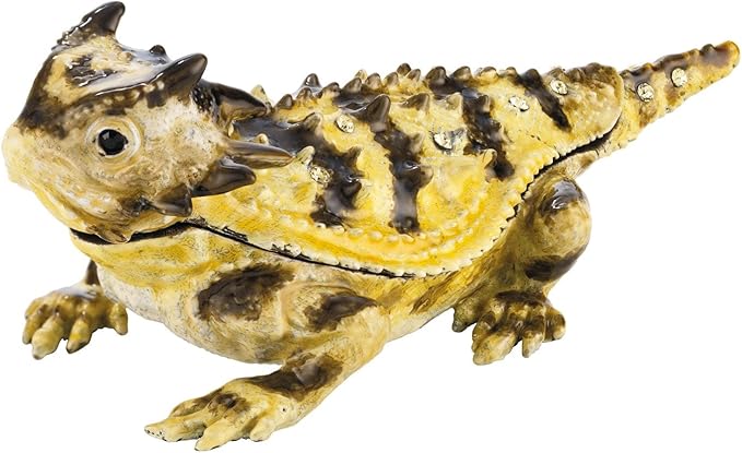 olivia riegel bejeweled horned toad 青蛙饰品盒