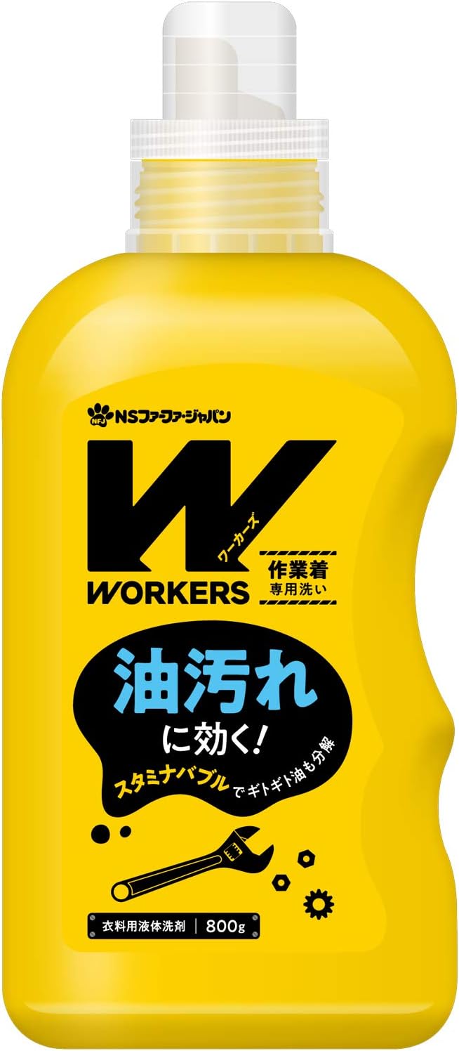workers 工作用清洗剂 液体洗涤剂 主体 800克