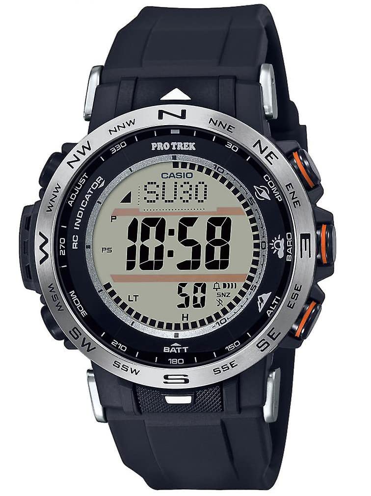 Casio Casio Watch PRW-0-AER, black, lace up.