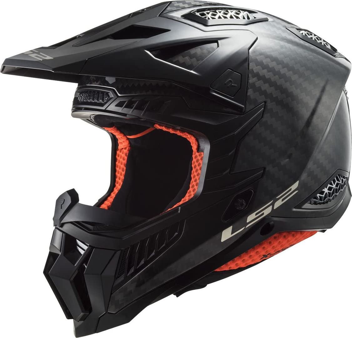 LS2 off-road motorcycle helmet MX703 X-Force glossy carbon