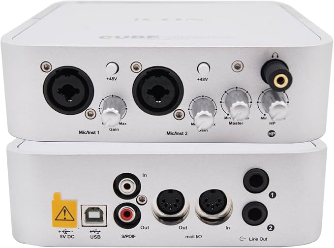 icon 艾肯 cube 4nano 外置录音专业声卡 网络k歌,录音,喊麦 usb电音