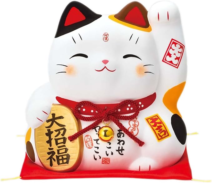 锦彩大福招财猫(大招福99特大)(存钱罐) 7658