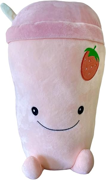 Snuggaboos 原创超柔软毛绒枕头玩具 草莓奶昔红宝石挤压毛绒宠物 可爱的粉色软泥儿童礼物大号填充动物睡觉 可爱房间装饰 Snuggaboos 原创超柔软毛绒枕头玩具 草莓奶昔红宝石挤压毛绒宠物 可爱的粉色软泥儿童礼物大号填充动物睡觉 可爱房间装饰