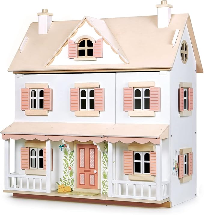 蜂鸟屋 - 儿童木制玩偶屋 - 激发想象力 : 亚马逊中国: 玩具和游戏