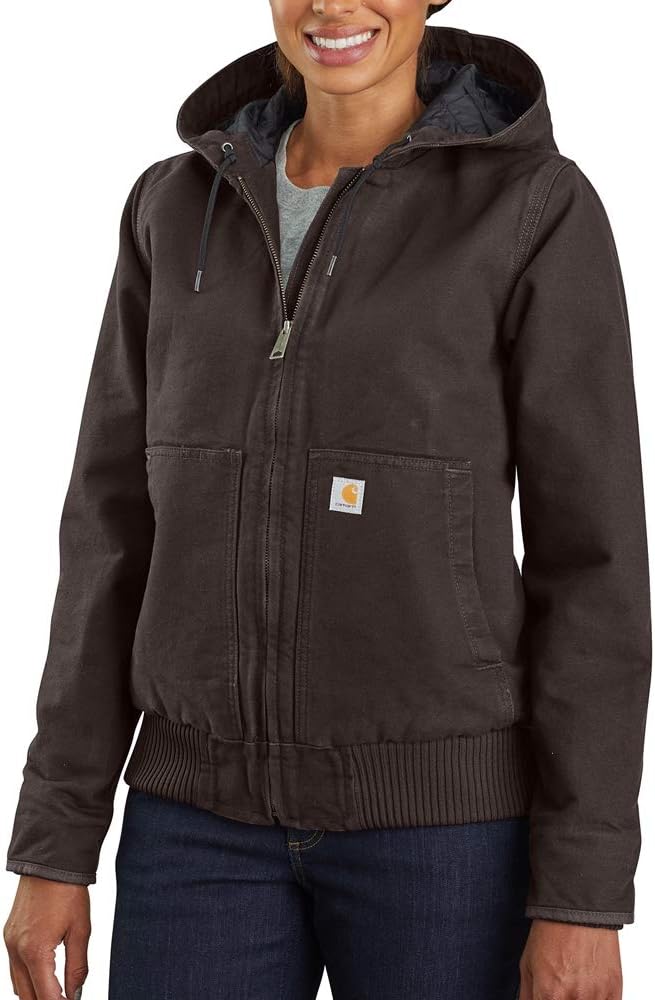carhartt 女士运动夹克 wj130(常规和加大尺码)