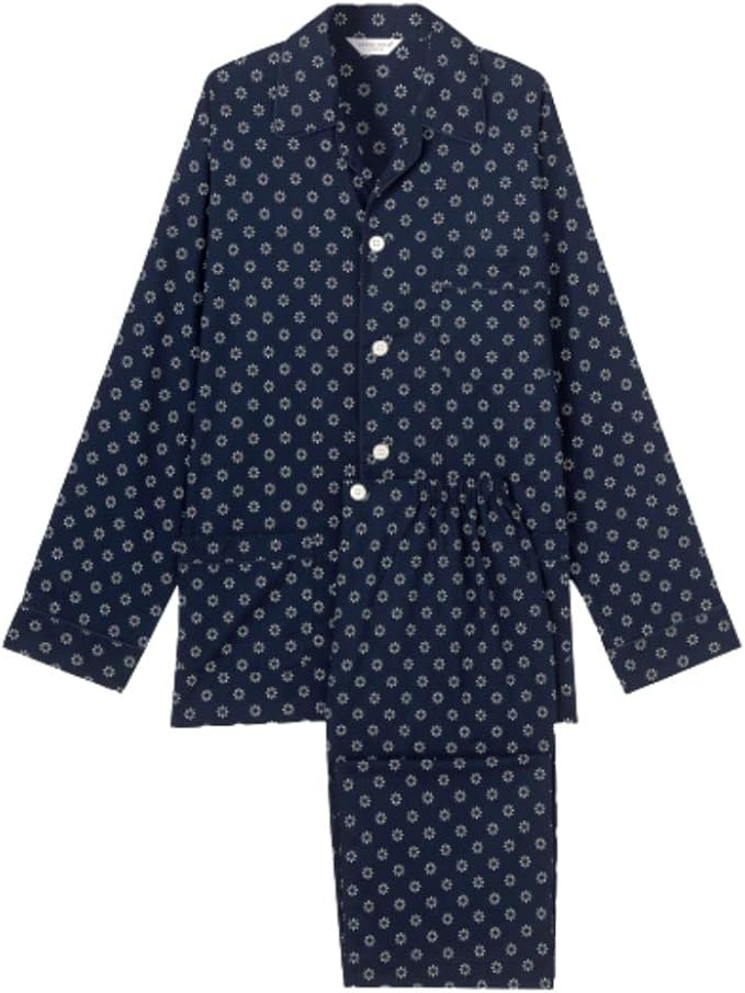 derek rose 棉质休闲上衣和下装男式睡衣套装