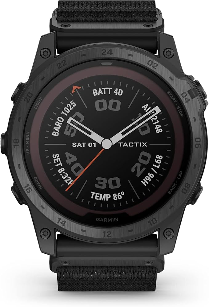 garmin 佳明 tactix 7,专业版,坚固耐用的战术 gps 手表,具有太阳能