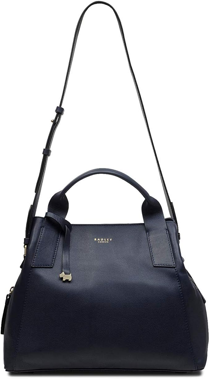 radley london 女士 baylis road 多向顶部提手皮革手提包