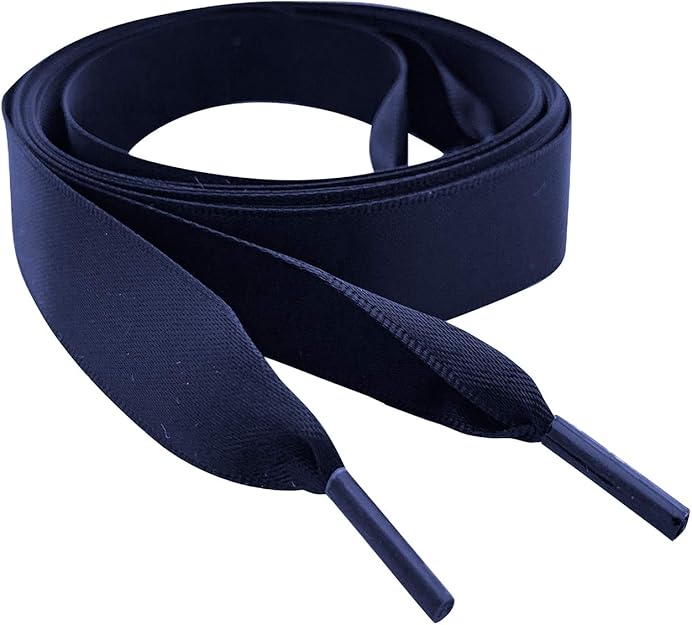 *蓝平缎带鞋带,儿童鞋带,青少年和女士匡威全明星运动鞋