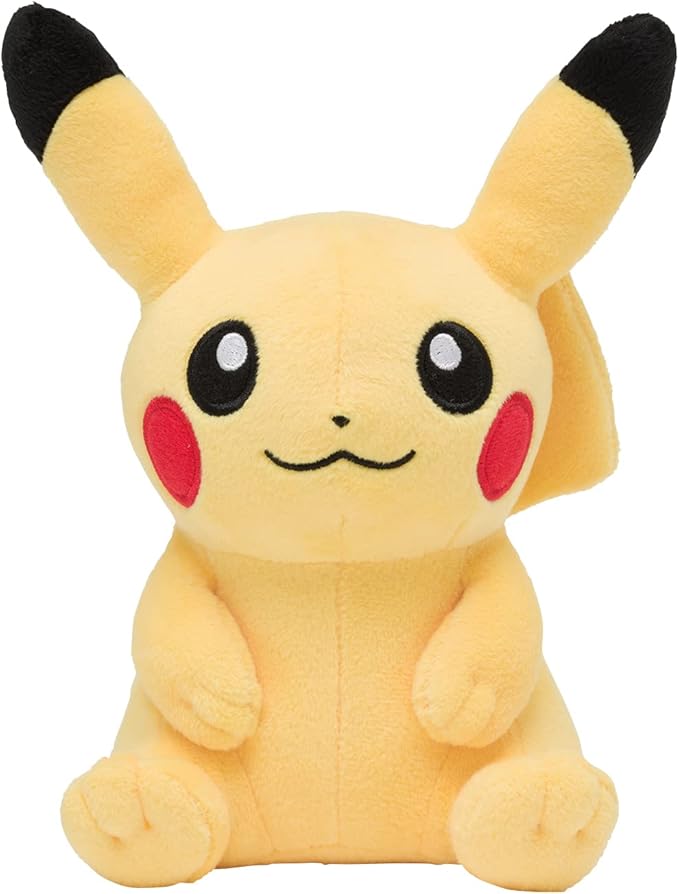pokemon center 精灵宝可梦 原创 毛绒玩具 坐下皮卡丘