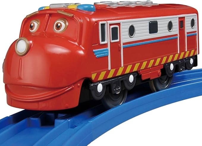 tomy多美恰恰电动轨道高铁火车头儿童玩具电动小火车动车货赛
