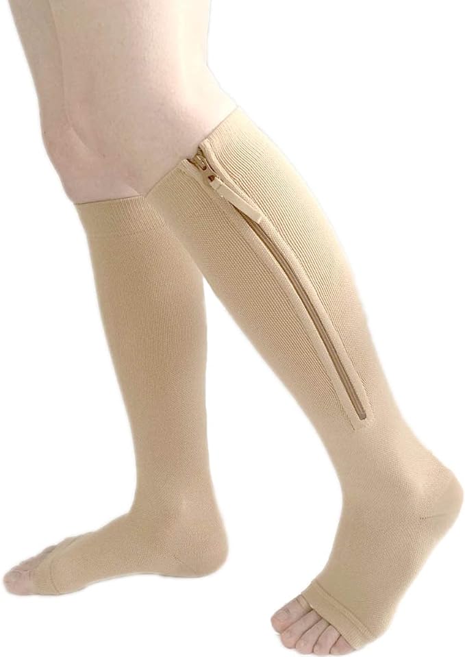 t.e.d. 防栓袜,拉链小腿压缩套适用于*