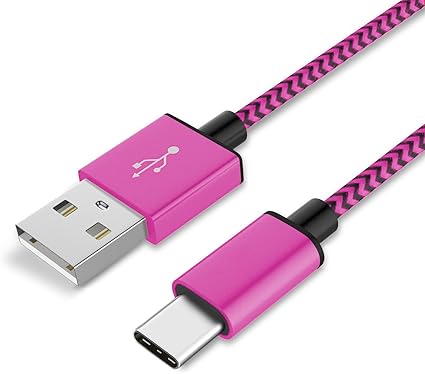 Thesmartguard 1 X Usb C 数据线兼容huawei P10 P10 Plus 不适用于p10 Lite 数据线 充电线 Usb C 高级电缆粉色 1 米 亚马逊中国 电脑 It