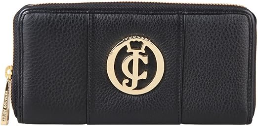 juicy couture 橘滋 logo长款女士钱包 黑色长ysruo224/001