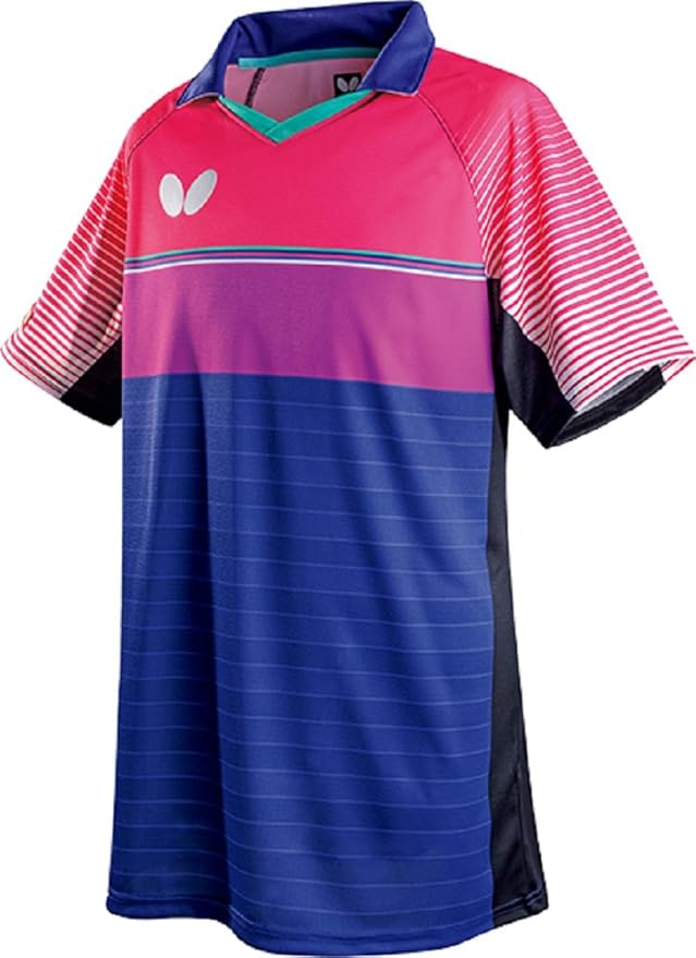 蝴蝶 butterfly 乒乓球服休闲衬衫男女兼用 ブライトアームシャツ