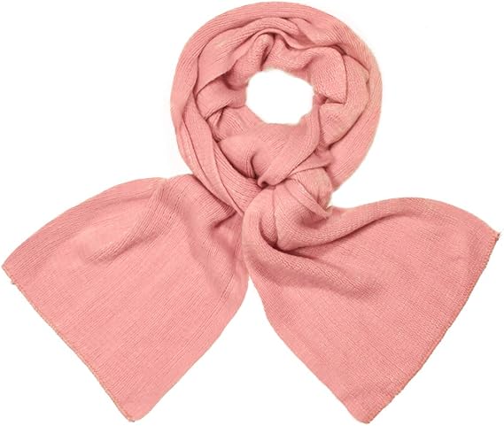 dahlia 女式超柔软羊绒触感冬季围巾 - 纯色