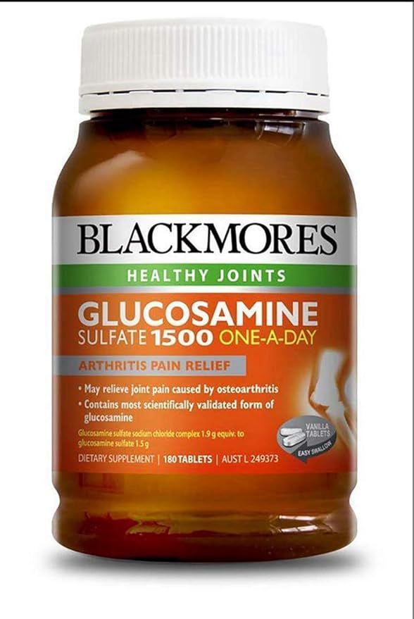 2瓶装|blackmores 澳佳宝 氨糖维骨力关节灵澳洲 180片*2瓶 关节养护
