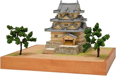 Woodyjoe 1 150比例宇和岛城木制模型组装模型套件 玩具 亚马逊中国