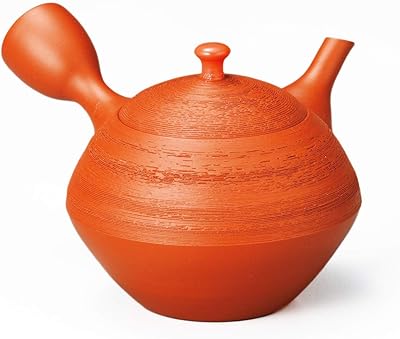 常滑烧 茶壶 朱泥 玉型 260毫升 松皮漆摘 北龙作 贺寿 敬老日 礼物