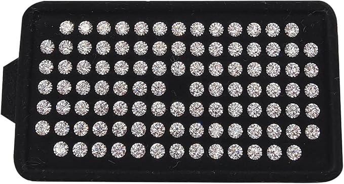 letmexc real 5a 优质超白方晶锆石散石 5.