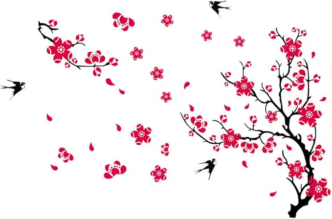 墙贴 墙贴画 墙贴纸 墙贴饰 墙贴装饰品 装饰画 客厅 梅花 梅花