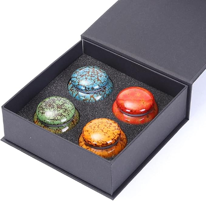 小骨灰盒,适用于人类灰,5 厘米,手工骨灰 - 漂亮的小纪念品骨灰