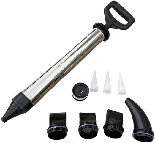 不锈钢水泥填缝枪,水泥填缝泵,砂浆指向工具灌浆枪喷涂器,适用于水泥