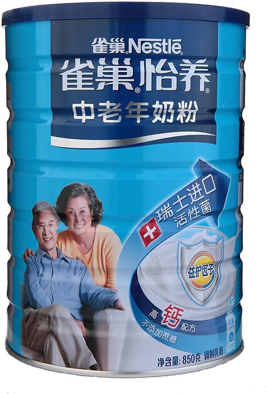 nestle 雀巢 怡养中老年益护因子奶粉850g 罐装(新老包装随机发货)