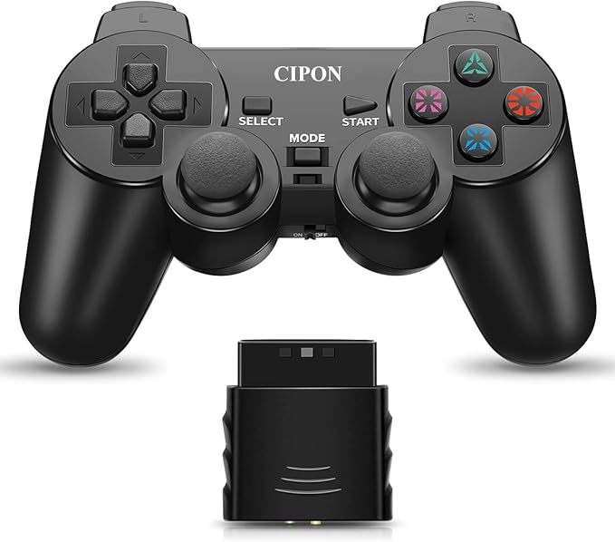 4g 双振动控制遥控器,适用于索尼playstation 2