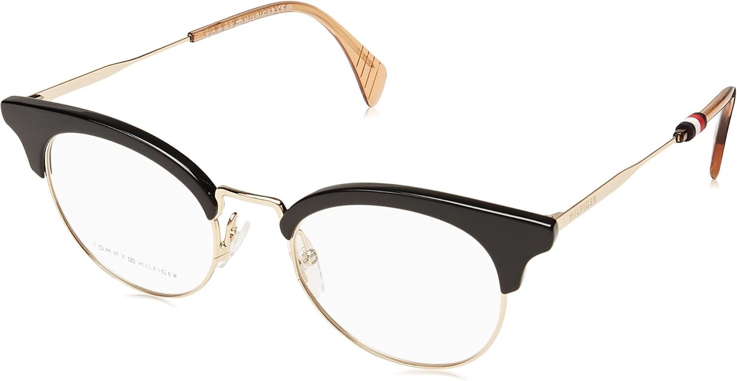 tommy hilfiger 汤米·希尔费格 眼镜框 th 1540 女士 黑色 eu 49