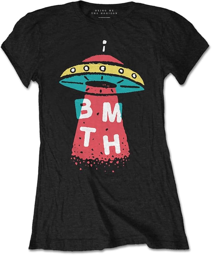 rockoff 贸易女式 bring me the horizon 外星人 t 恤